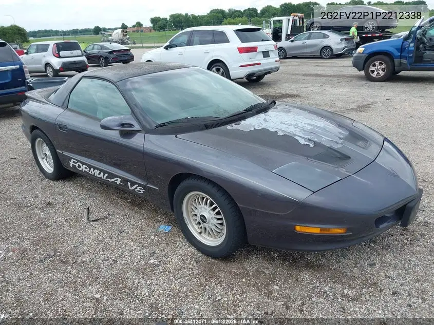 1993 Pontiac Firebird Formula/Trans Am/Gt VIN: 2G2FV22P1P2212338 Lot: 45412471