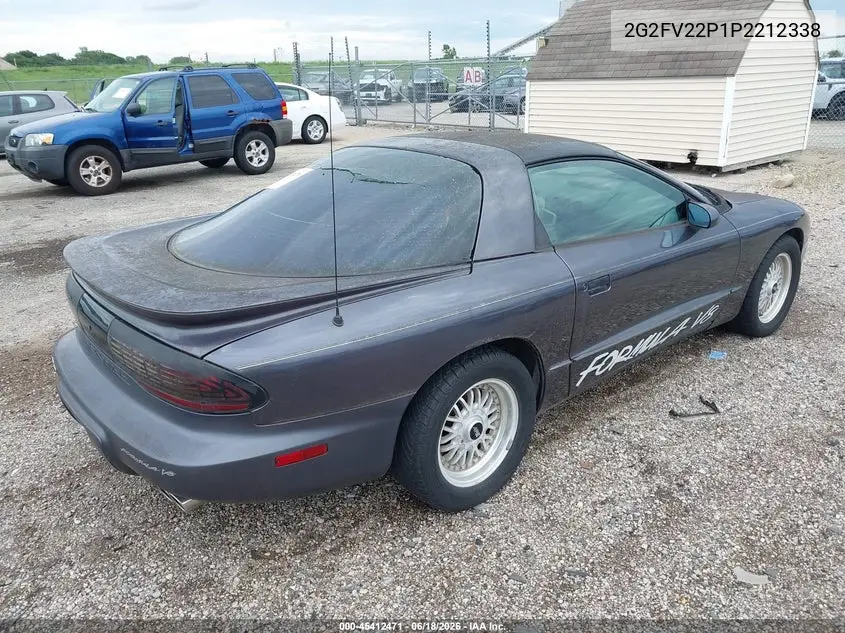1993 Pontiac Firebird Formula/Trans Am/Gt VIN: 2G2FV22P1P2212338 Lot: 45412471