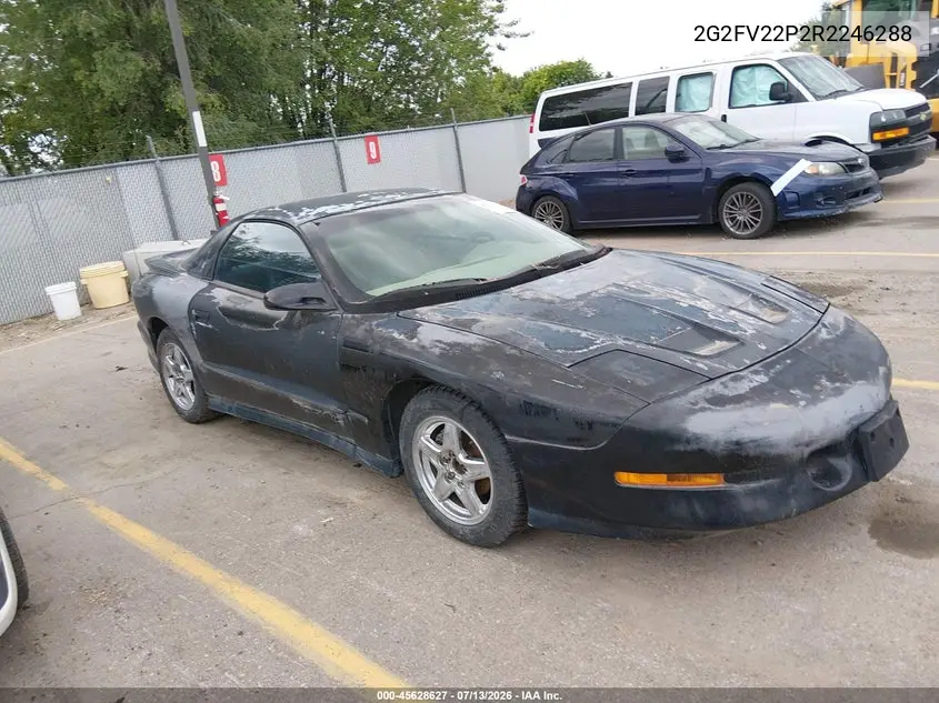 1994 Pontiac Firebird Formula/Trans Am/Gt VIN: 2G2FV22P2R2246288 Lot: 45628627
