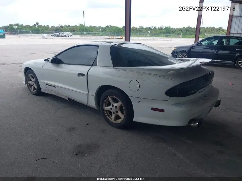 1996 Pontiac Firebird Formula/Trans Am VIN: 2G2FV22PXT2219718 Lot: 45263929