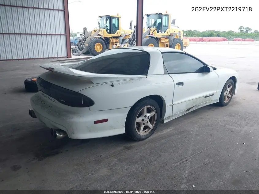 1996 Pontiac Firebird Formula/Trans Am VIN: 2G2FV22PXT2219718 Lot: 45263929