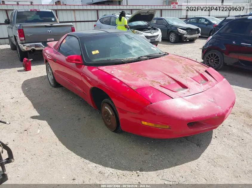 1996 Pontiac Firebird Formula/Trans Am VIN: 2G2FV22P4T2209637 Lot: 45515356