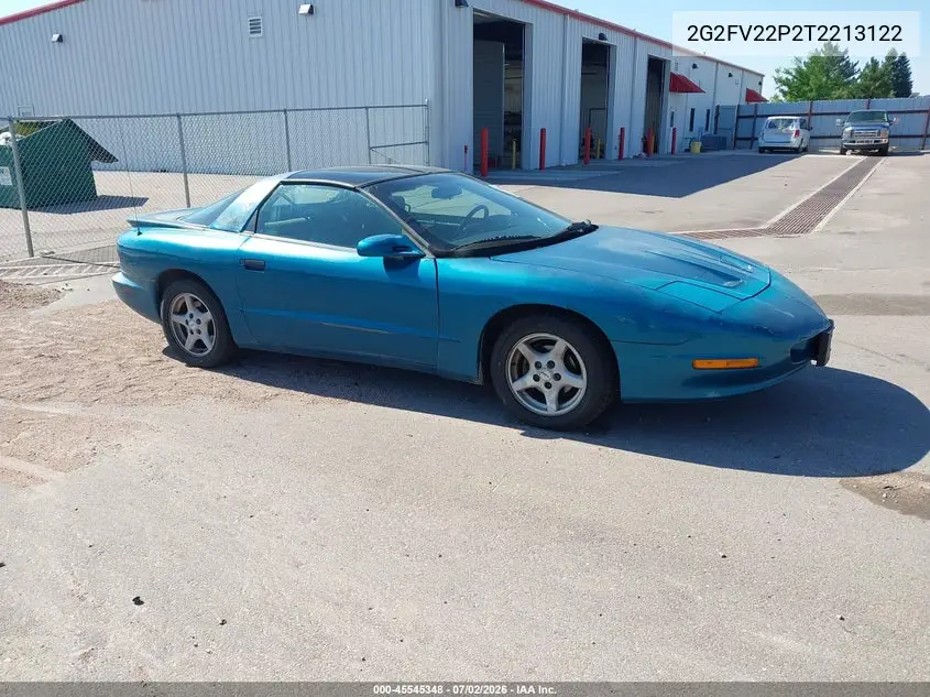 1996 Pontiac Firebird Formula/Trans Am VIN: 2G2FV22P2T2213122 Lot: 45545348