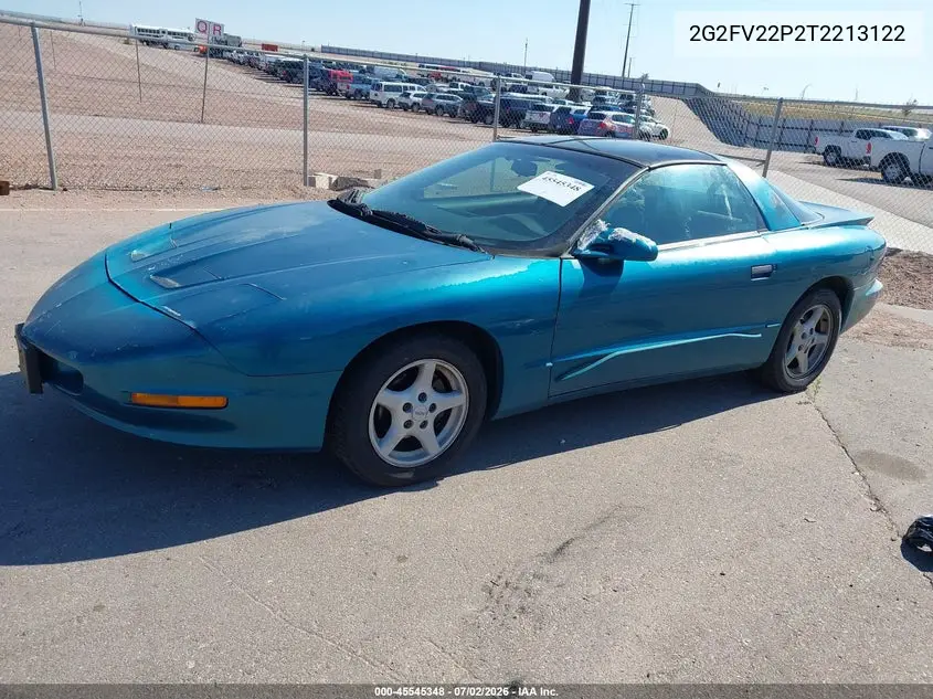 1996 Pontiac Firebird Formula/Trans Am VIN: 2G2FV22P2T2213122 Lot: 45545348