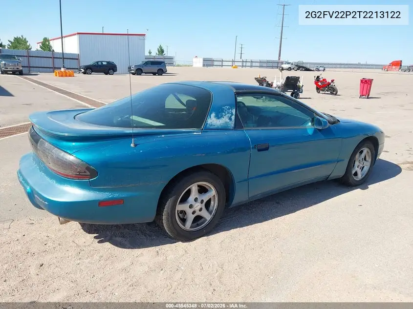 1996 Pontiac Firebird Formula/Trans Am VIN: 2G2FV22P2T2213122 Lot: 45545348
