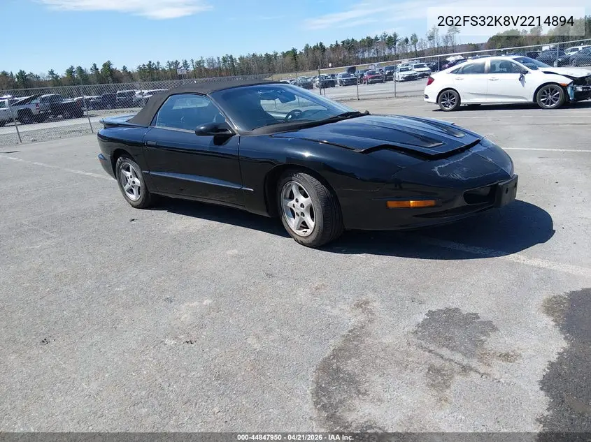 1997 Pontiac Firebird VIN: 2G2FS32K8V2214894 Lot: 44847950