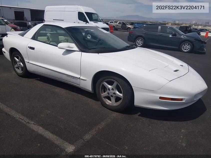1997 Pontiac Firebird VIN: 2G2FS22K3V2204171 Lot: 45176782