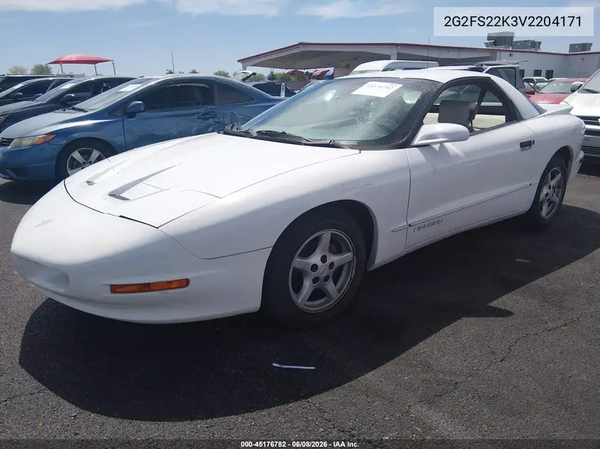 1997 Pontiac Firebird VIN: 2G2FS22K3V2204171 Lot: 45176782
