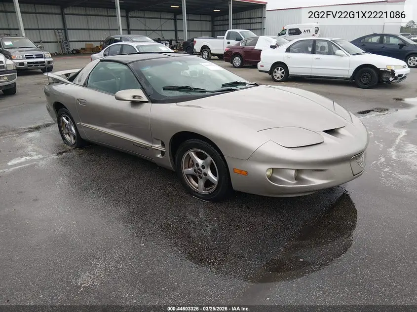 1999 Pontiac Firebird Formula VIN: 2G2FV22G1X2221086 Lot: 44603326