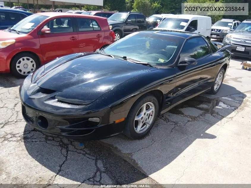 2G2FV22GXX2235844 1999 Pontiac Firebird Trans Am