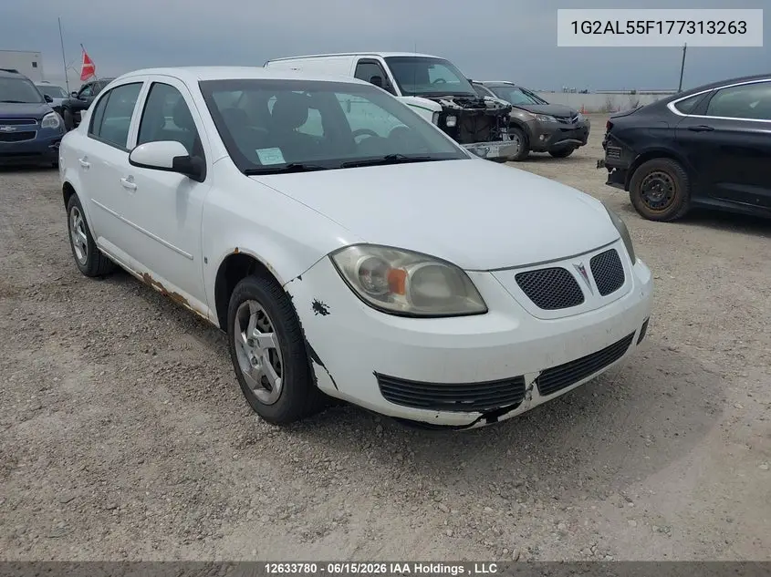 2007 Pontiac G5 Se VIN: 1G2AL55F177313263 Lot: 12633780