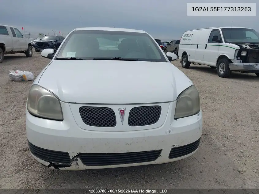 2007 Pontiac G5 Se VIN: 1G2AL55F177313263 Lot: 12633780