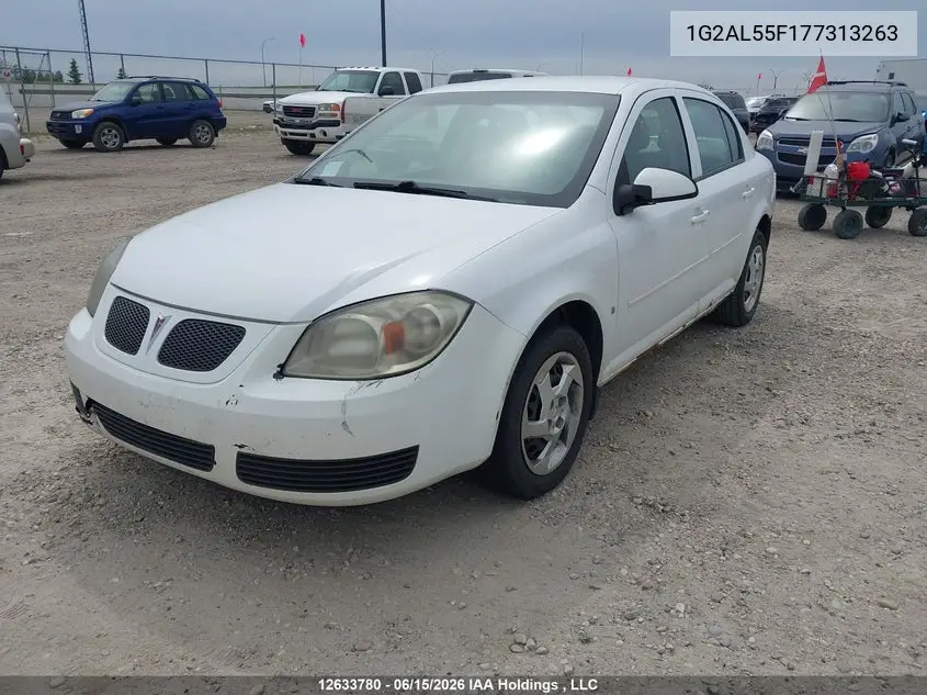 2007 Pontiac G5 Se VIN: 1G2AL55F177313263 Lot: 12633780
