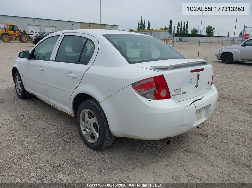 2007 Pontiac G5 Se VIN: 1G2AL55F177313263 Lot: 12633780