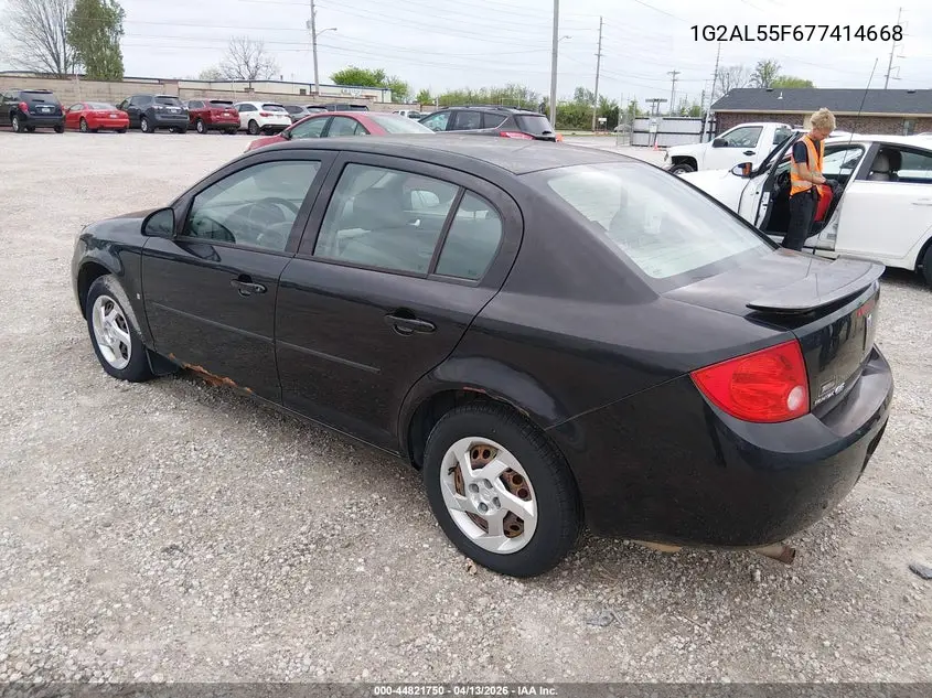 2007 Pontiac G5 Se VIN: 1G2AL55F677414668 Lot: 44821750