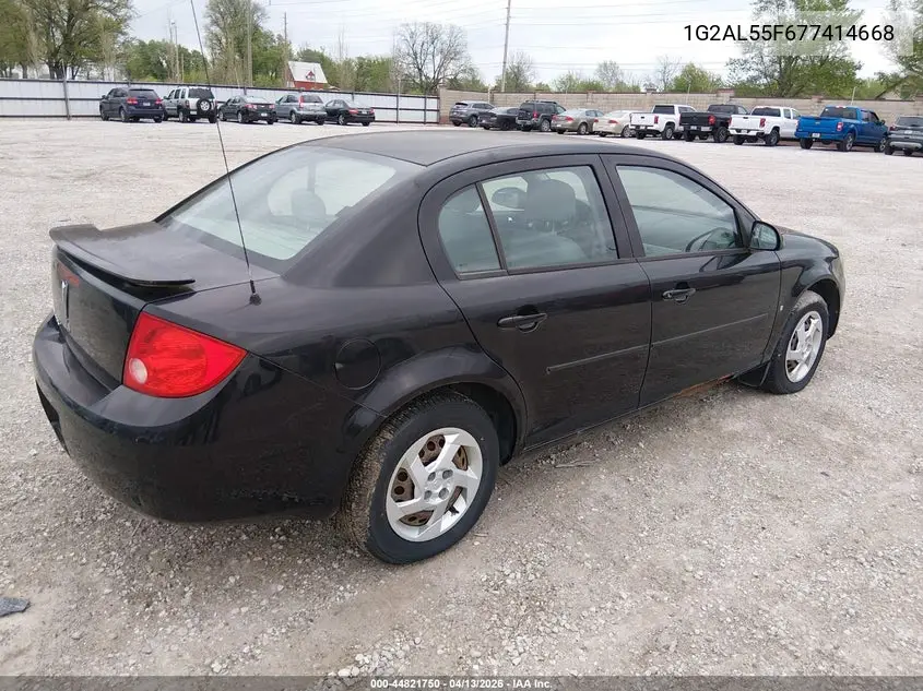2007 Pontiac G5 Se VIN: 1G2AL55F677414668 Lot: 44821750