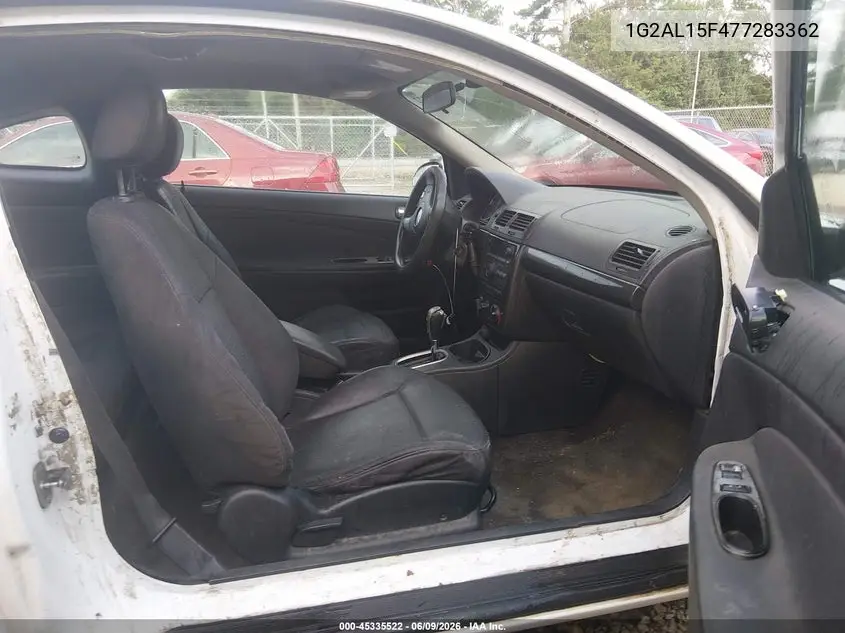 2007 Pontiac G5 VIN: 1G2AL15F477283362 Lot: 45335522