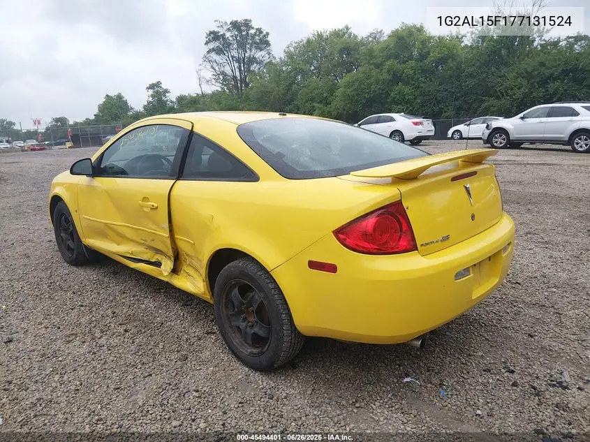 2007 Pontiac G5 VIN: 1G2AL15F177131524 Lot: 45494401