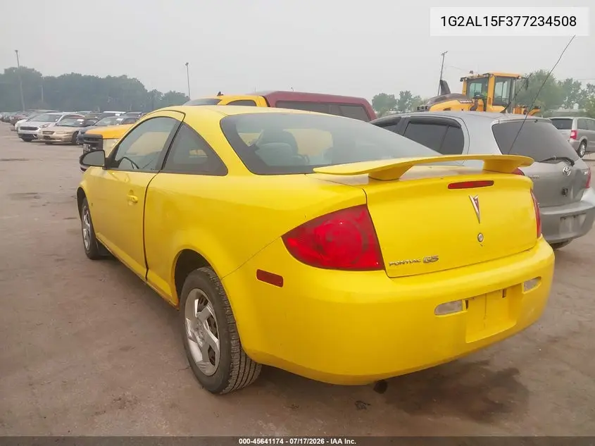 2007 Pontiac G5 VIN: 1G2AL15F377234508 Lot: 45641174