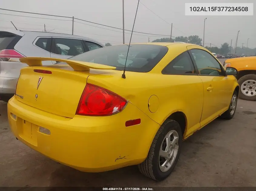 2007 Pontiac G5 VIN: 1G2AL15F377234508 Lot: 45641174