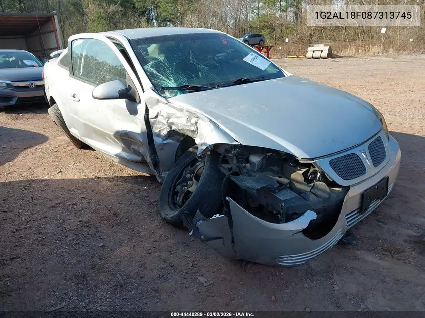 2008 Pontiac G5 VIN: 1G2AL18F087313745 Lot: 44440289