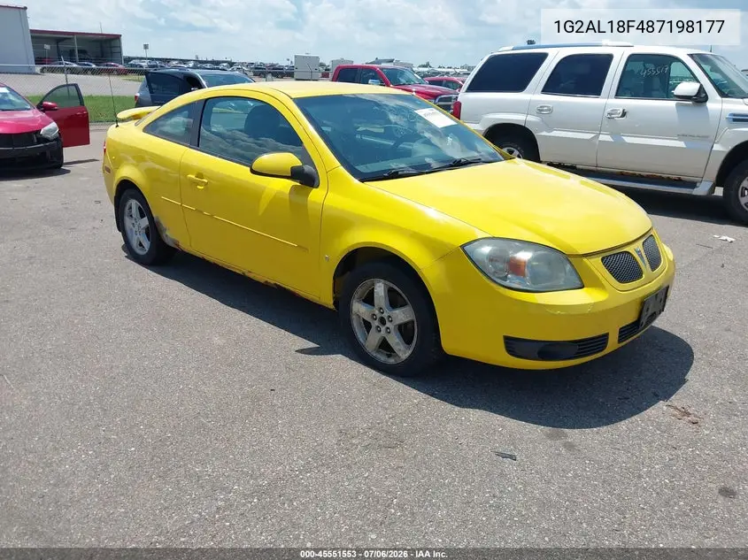 2008 Pontiac G5 VIN: 1G2AL18F487198177 Lot: 45551553
