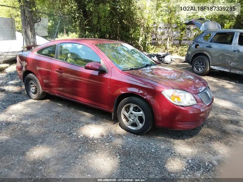 2008 Pontiac G5 VIN: 1G2AL18F187339285 Lot: 45628159