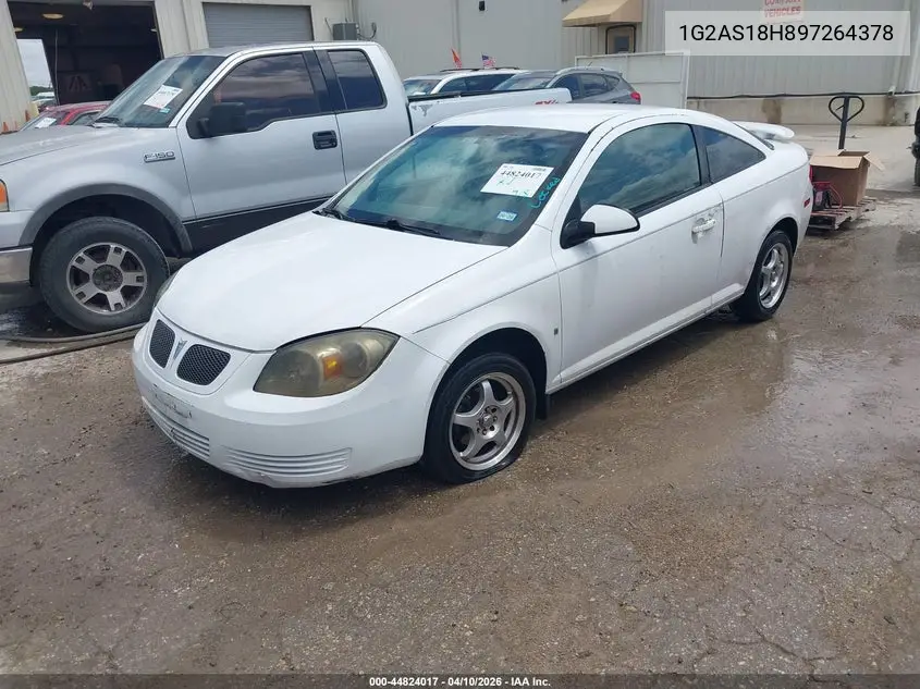 2009 Pontiac G5 VIN: 1G2AS18H897264378 Lot: 44824017