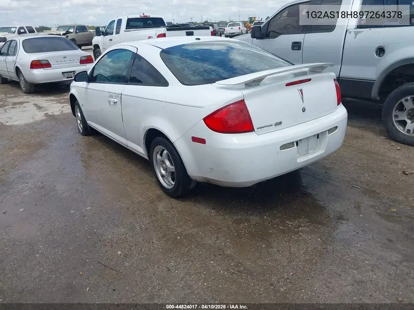2009 Pontiac G5 VIN: 1G2AS18H897264378 Lot: 44824017