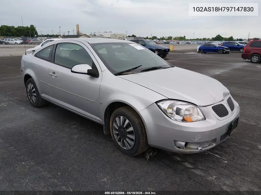 2009 Pontiac G5 VIN: 1G2AS18H797147830 Lot: 45152886