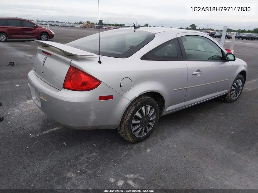 2009 Pontiac G5 VIN: 1G2AS18H797147830 Lot: 45152886