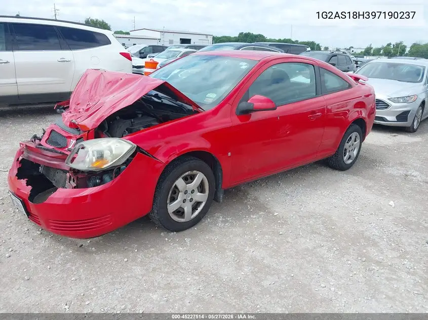 2009 Pontiac G5 VIN: 1G2AS18H397190237 Lot: 45227514