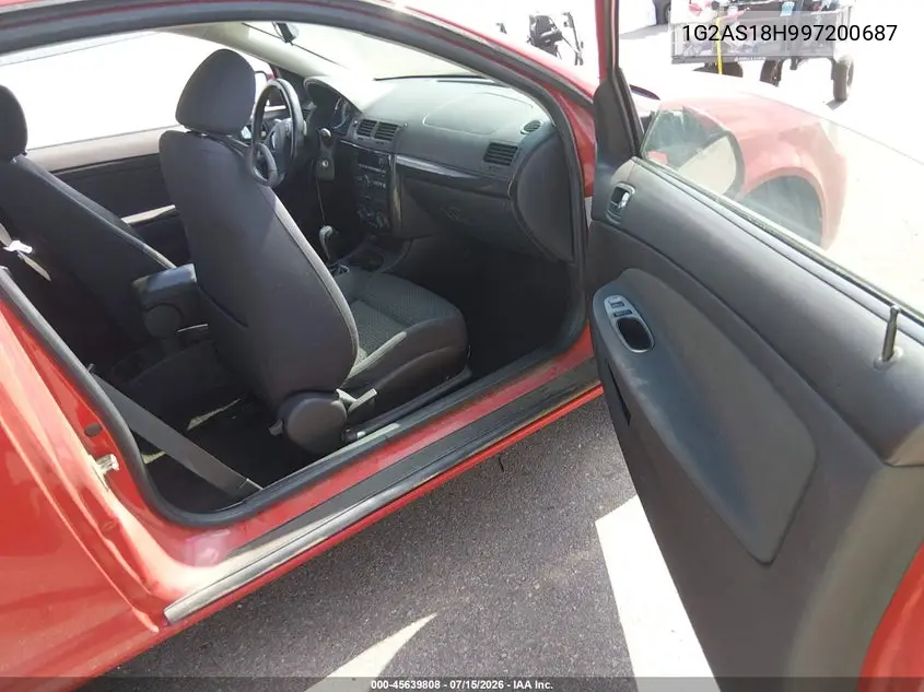 2009 Pontiac G5 VIN: 1G2AS18H997200687 Lot: 45639808