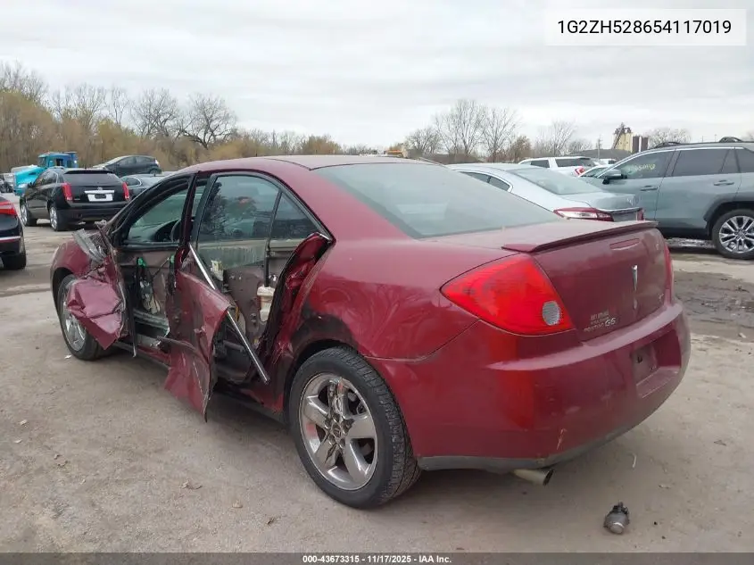 1G2ZH528654117019 2005 Pontiac G6 Gt