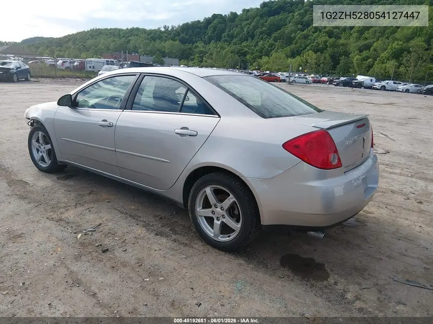2005 Pontiac G6 Gt VIN: 1G2ZH528054127447 Lot: 45192681