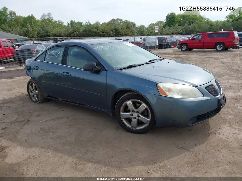 2006 Pontiac G6 Gt VIN: 1G2ZH558864161746 Lot: 45157229