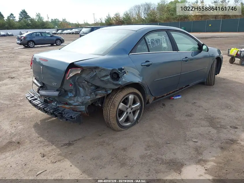 2006 Pontiac G6 Gt VIN: 1G2ZH558864161746 Lot: 45157229
