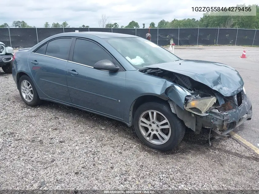 2006 Pontiac G6 VIN: 1G2ZG558464279456 Lot: 45203039