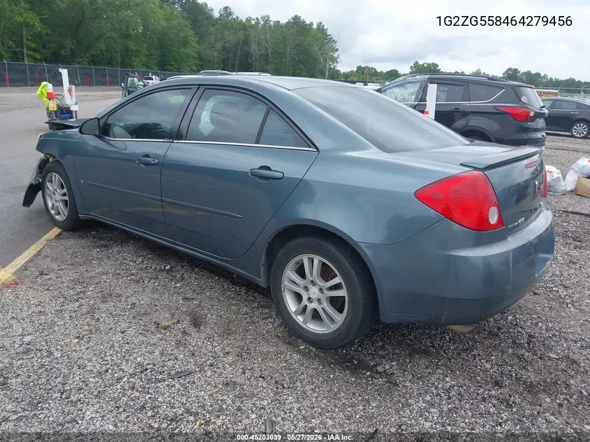 2006 Pontiac G6 VIN: 1G2ZG558464279456 Lot: 45203039