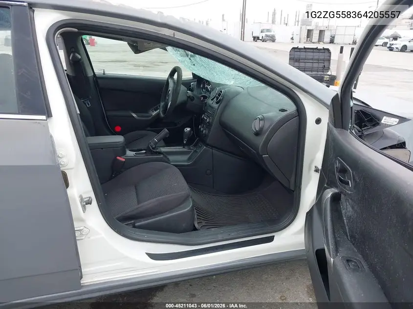 1G2ZG558364205557 2006 Pontiac G6
