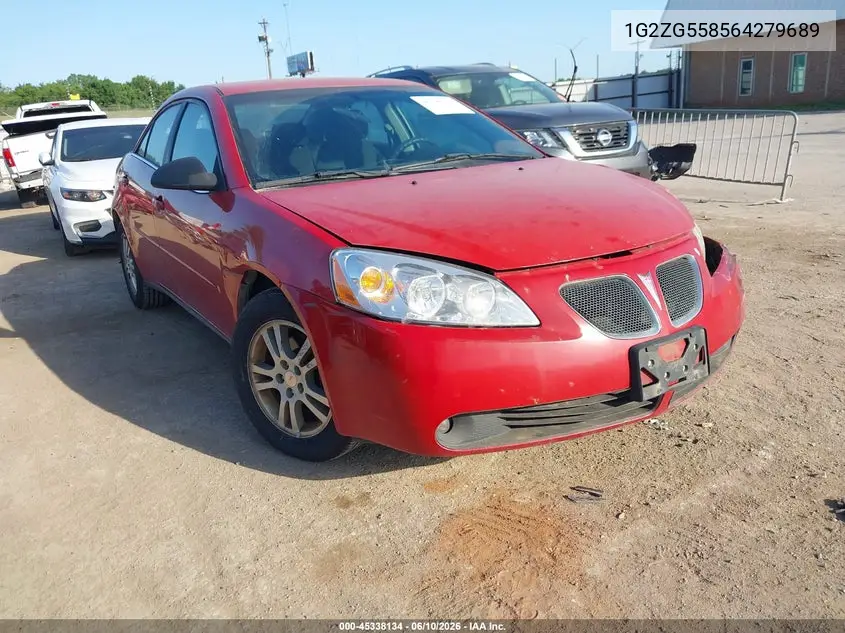 2006 Pontiac G6 VIN: 1G2ZG558564279689 Lot: 45338134