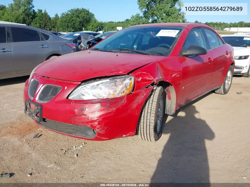 2006 Pontiac G6 VIN: 1G2ZG558564279689 Lot: 45338134
