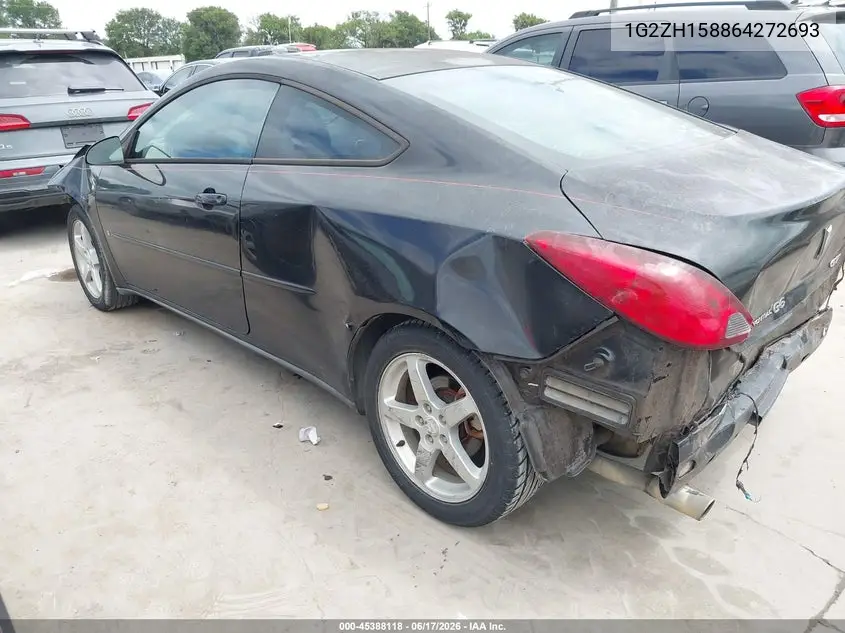 2006 Pontiac G6 Gt VIN: 1G2ZH158864272693 Lot: 45388118