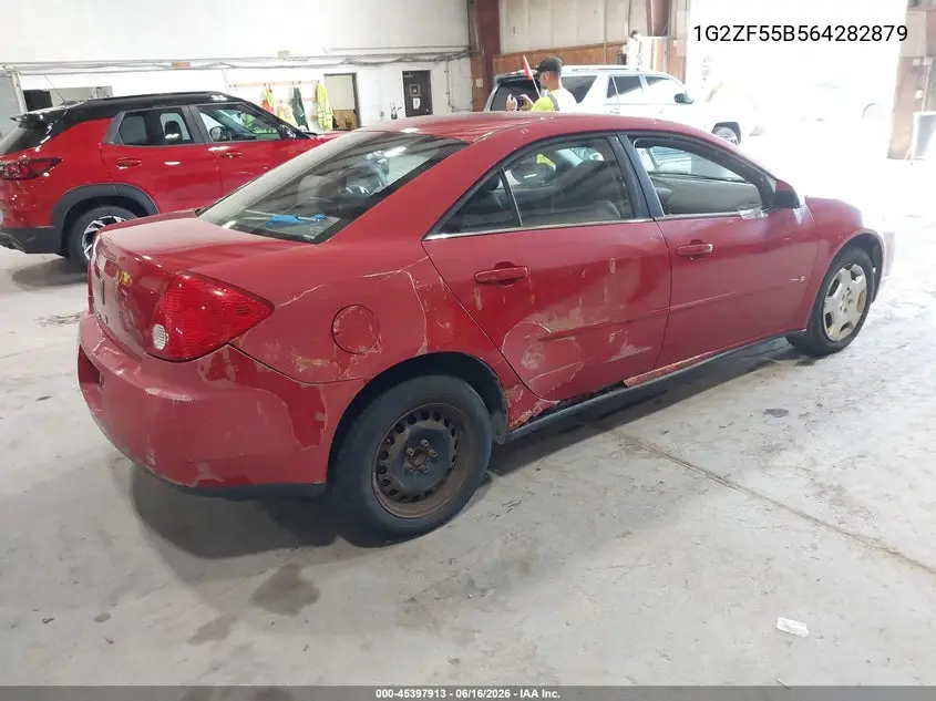2006 Pontiac G6 VIN: 1G2ZF55B564282879 Lot: 45397913