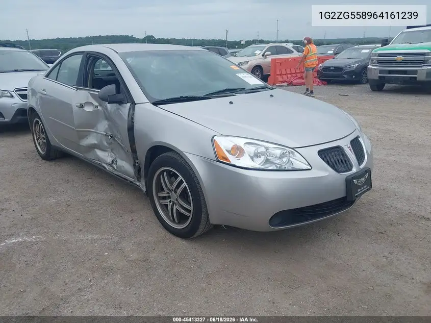 2006 Pontiac G6 VIN: 1G2ZG558964161239 Lot: 45413327