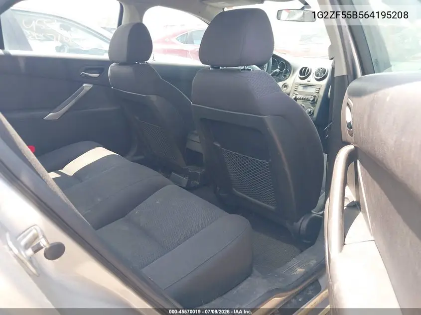 2006 Pontiac G6 VIN: 1G2ZF55B564195208 Lot: 45570019