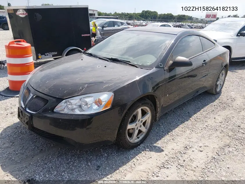 2006 Pontiac G6 Gt VIN: 1G2ZH158264182133 Lot: 45588397