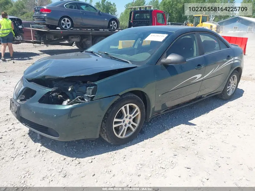2006 Pontiac G6 VIN: 1G2ZG558164225709 Lot: 45620239