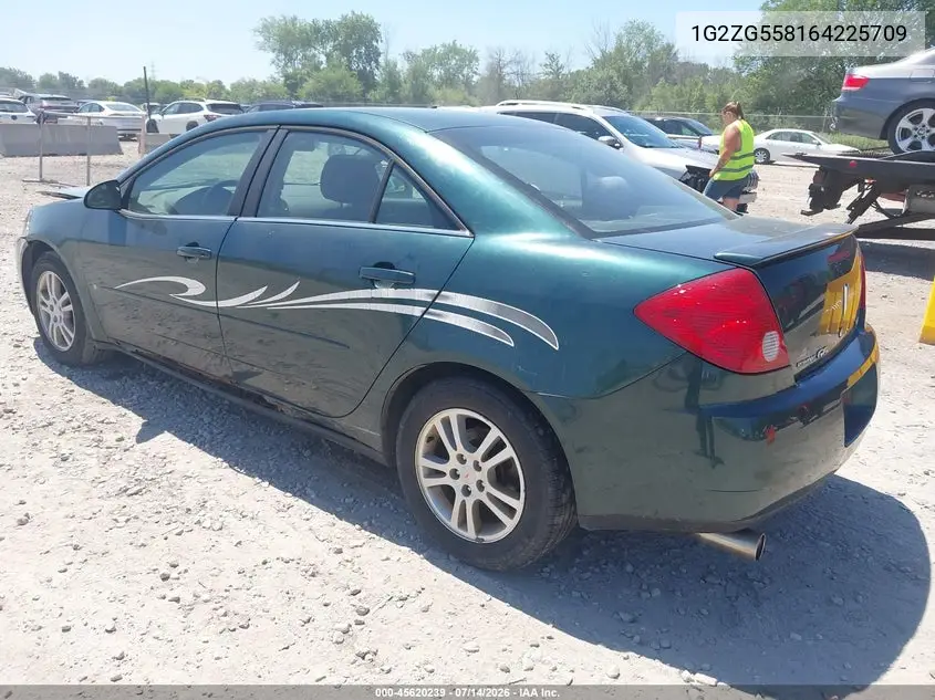 2006 Pontiac G6 VIN: 1G2ZG558164225709 Lot: 45620239