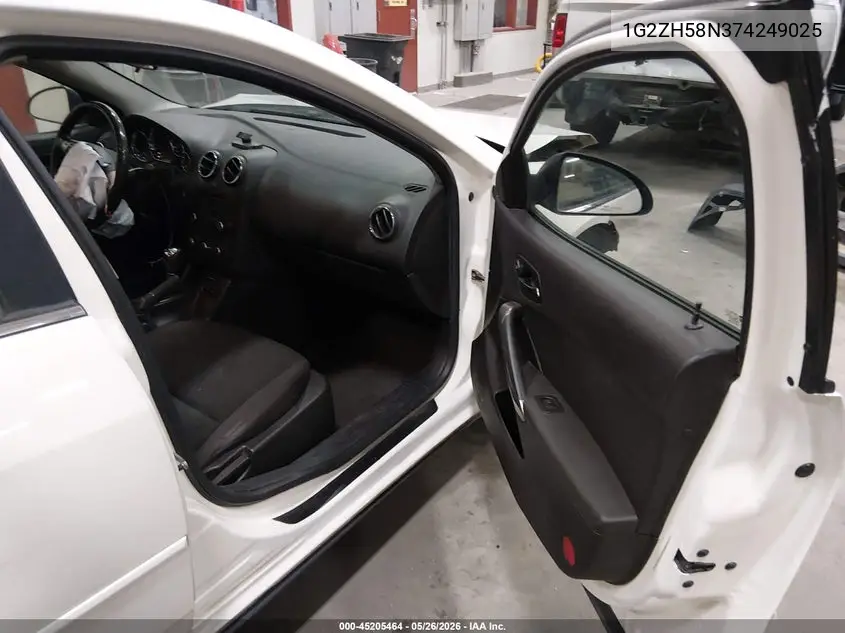 2007 Pontiac G6 Gt VIN: 1G2ZH58N374249025 Lot: 45205464